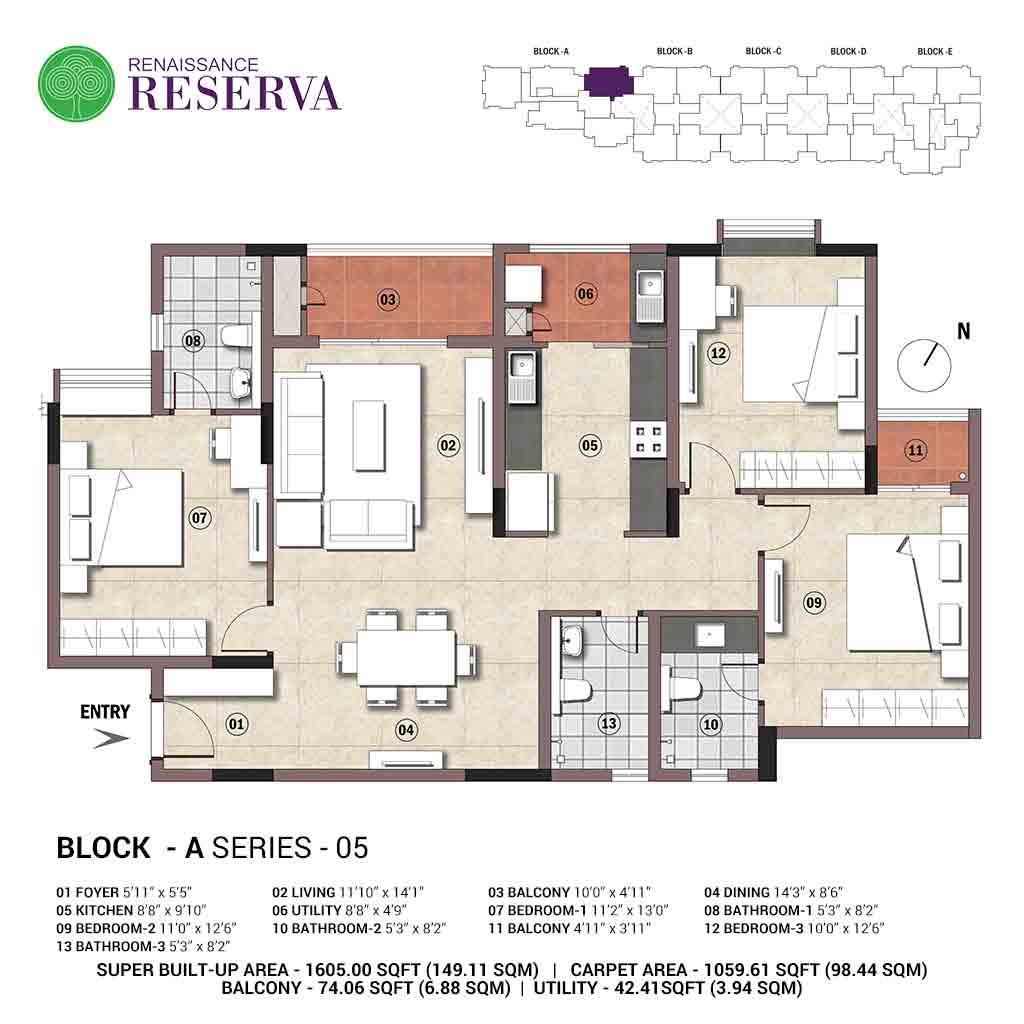 Renaissance Reserva Block A series 5